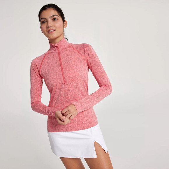 Calia Tops - Women's Calia sleeveless golf quarter zip size m pink